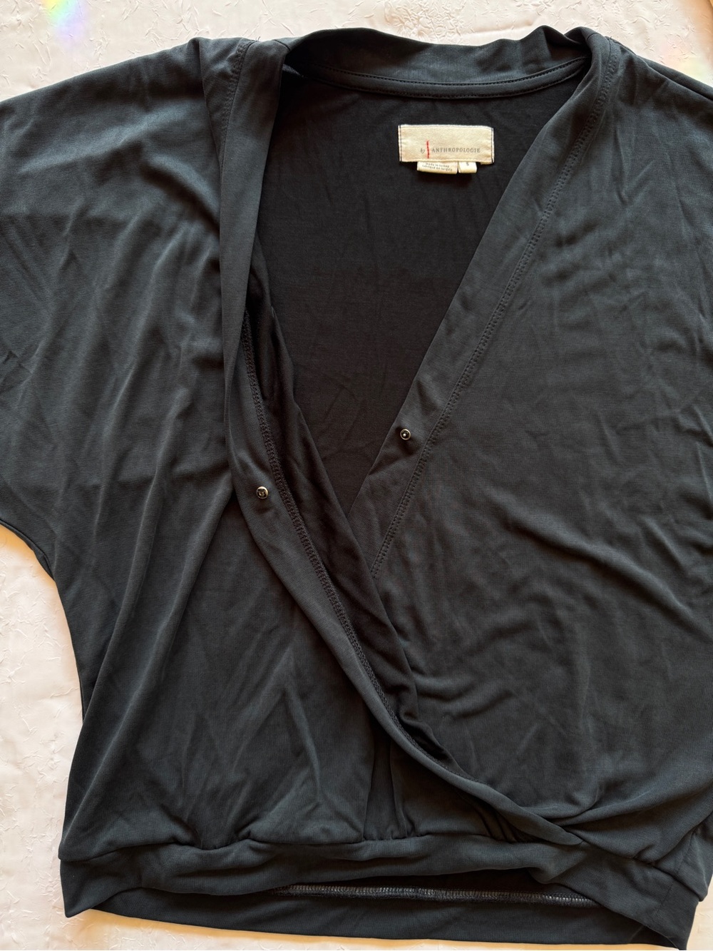 Anthropologie Ayla Surplice Top - Picture 6 of 10